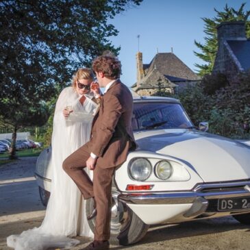 Louer une voiture ancienne pour mariage en Bretagne