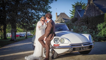 La DS Citroën pour mariage