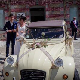 louer une 2cv Citroën pour mariage Saint-Brieuc