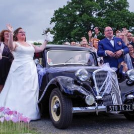 Traction de mariage à louer en Bretagne