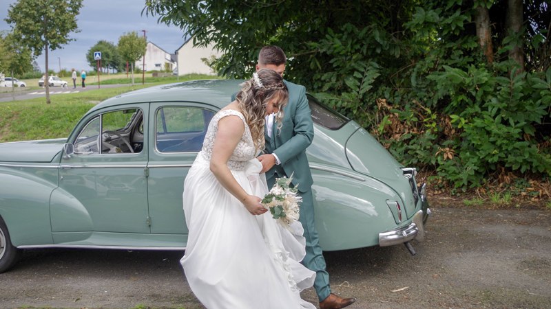 Voiture de collection mariage 35 à Pontorson