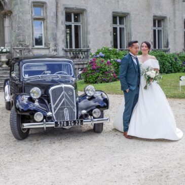 Voiture de collection mariage 22 et 35.