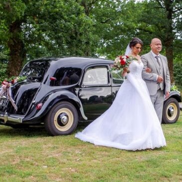 Location Traction pour mariage en Bretagne.