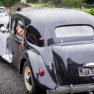 Location de Traction pour mariage en Bretagne.