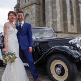 Traction Avant dans le cortège du mariage