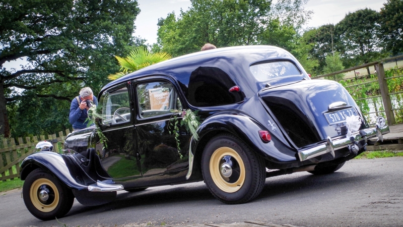 Traction Avant Citroën, véhicule original de mariage